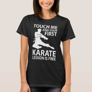 Karate Lesson Karateka Martial Arts Teacher Instru T-Shirt
