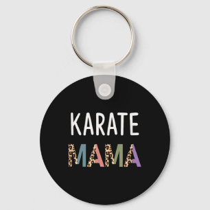 Karate Mama Martial Art Women Gift - Funny Karate Keychain