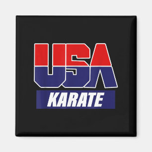 Karate Martial Arts 2021 USA Team Magnet