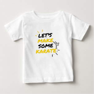 Karate martial arts baby T-Shirt