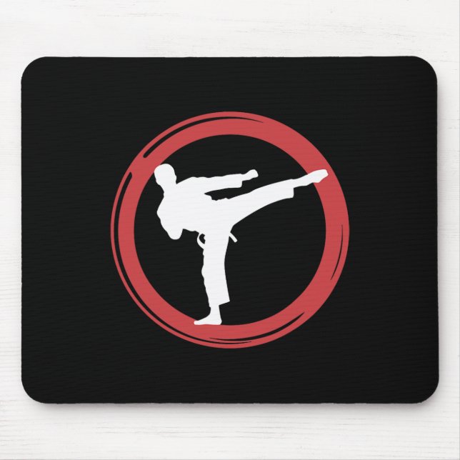 Karate Martial Arts Essence  Mouse Pad (Front)