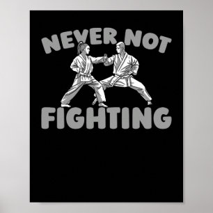 Karate Martial Arts Fighter - Karate 1  Poster