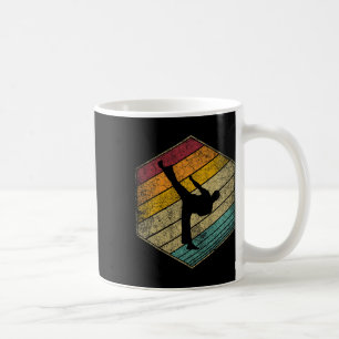 Karate Martial Arts Retro Style Vintage 70s 80s 90 Coffee Mug