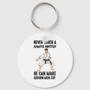 Karate Master Martial Arts Quotes Funny Gift T Shi Keychain