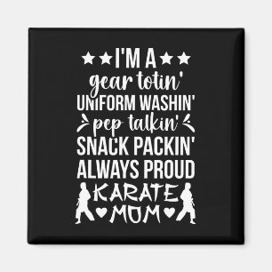 Karate Mom Definition Karate Mother Karate Mama Magnet