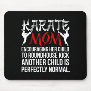 Karate Mom Definition Karate Mother Mouse Pad
