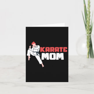 Karate Mom Karateka Self Defence Fighter Card