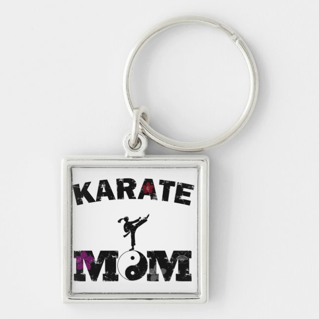 Karate MOM Keychain (Front)