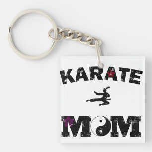 Karate MOM Keychain