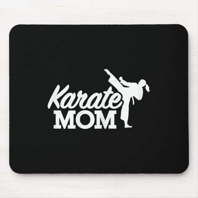 Karate Mom  Mouse Pad (Front)