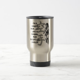 Karate Mom Travel Mug