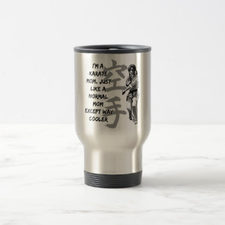 Karate Mom Travel Mug