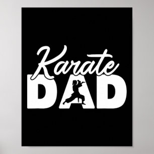 Karate Papa - Funny Karate Dad Gift Poster