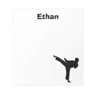 Karate Personalized Notepad