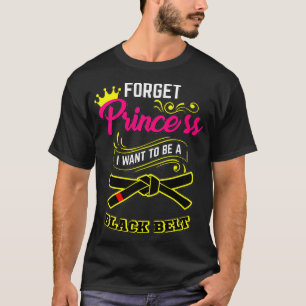 Karate Princess Black Belt T-Shirt