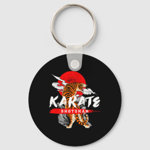Karate Retro Shotokan Vintage Design For Fan Of Ka Keychain