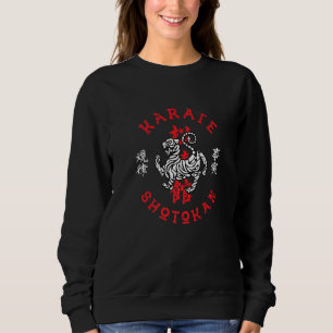 Karate Retro Shotokan Vintage Design For Fan Of Ka Sweatshirt