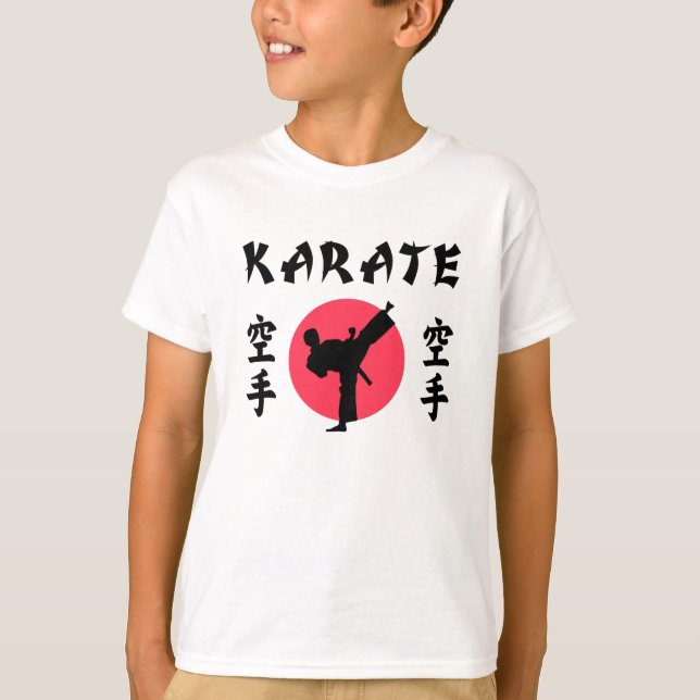 Karate Rising Sun T-Shirt (Front)