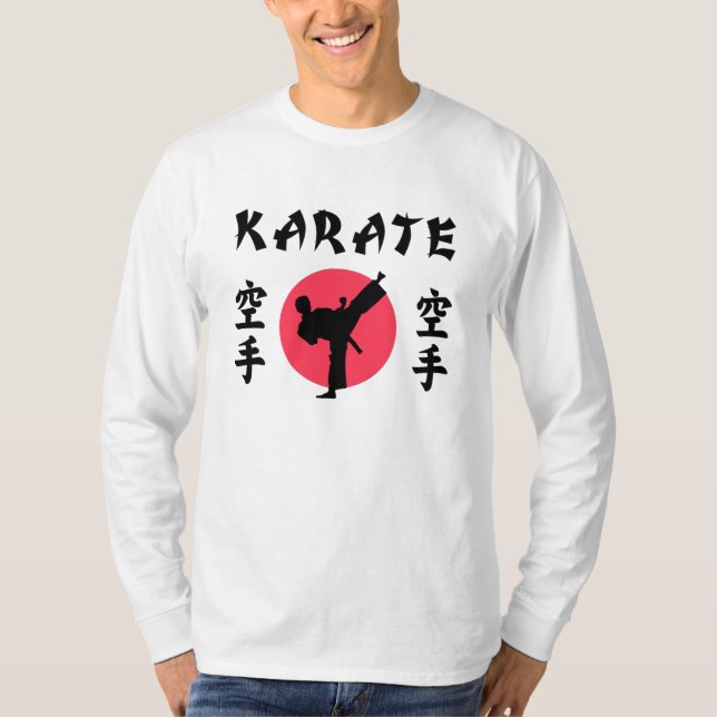 Karate Rising Sun T-Shirt (Front)
