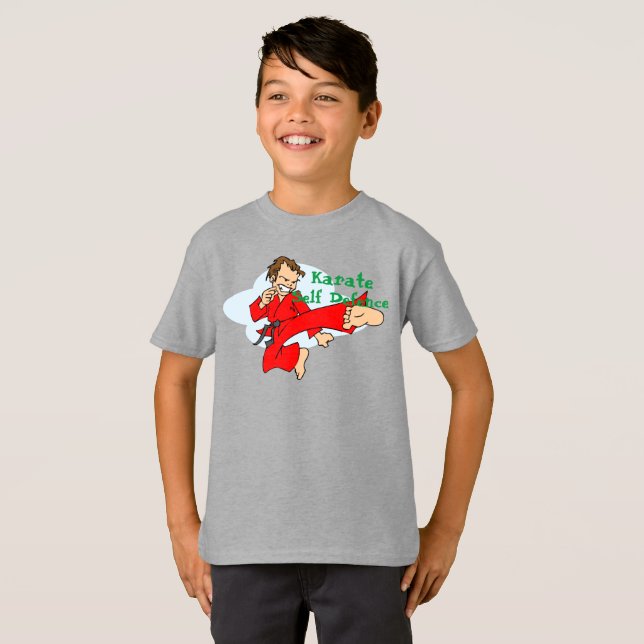 Karate Self Defence T-Shirt (Front Full)