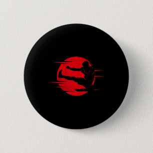 Karate Shadow Judo Martial Arts Japan Kung Fu Taek 2 Inch Round Button