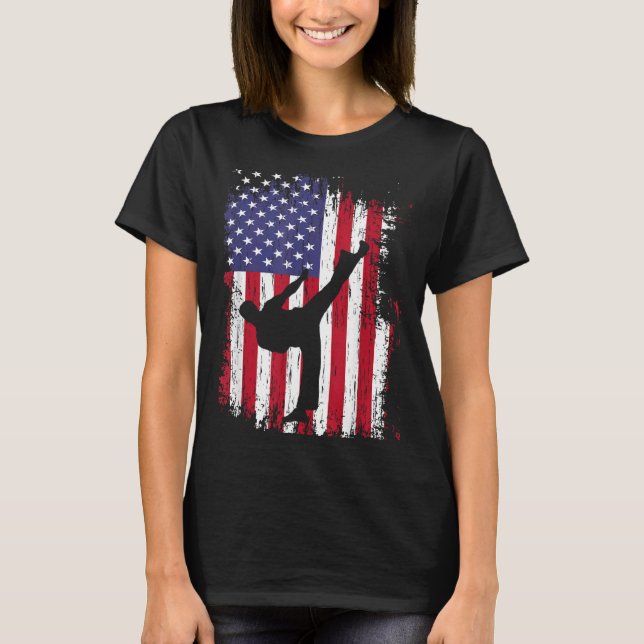 Karate Shirt - Funny Taekwondo (Front)