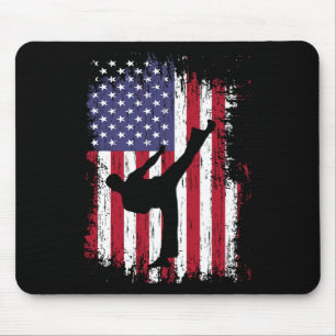 Karate Shirt - Funny Taekwondo  Mouse Pad