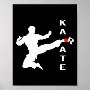 Karate Shirt  Poster