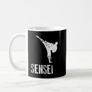 Karate Shirt, Sensei Cool Martial Arts Gift Coffee Mug
