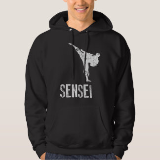 Karate Shirt, Sensei Cool Martial Arts Gift  Hoodie