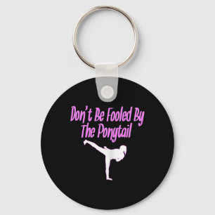 Karate Shirts For Girls Don't Be Fooled By The Pon Keychain