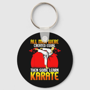 Karate Shirts For Men Karate Funny Gift Keychain