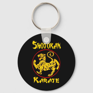 Karate Shotokan Tiger Martial Arts Keychain