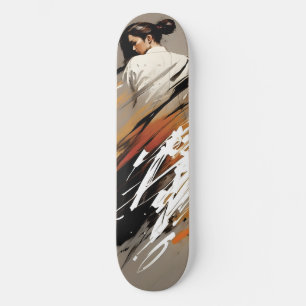 Karate Skateboards, Abstract, Minimalist  Skateboard