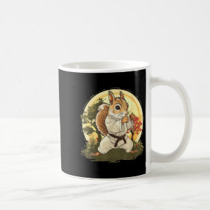 Karate Squirrel Nature Martial Arts Taekwondo Coffee Mug