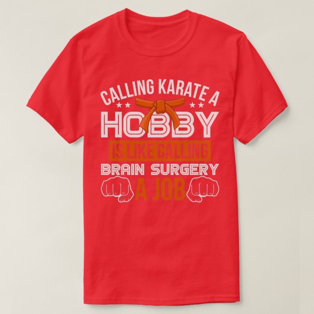 Karate student karate Fighting 1 T-Shirt (Design Front)