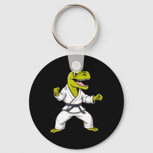 Karate T-rex Martial Arts Taekwondo Kickboxing For Keychain