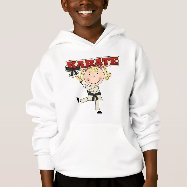 KARATÉ - T-shirts et cadeaux blonds de fille (Devant)