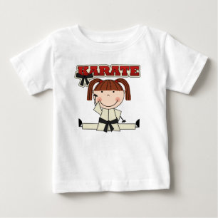 KARATÉ - T-shirts et cadeaux de fille de brune