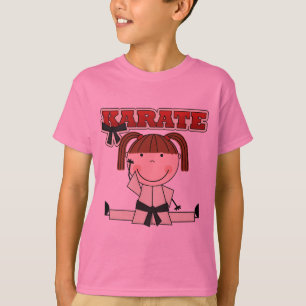 KARATÉ - T-shirts et cadeaux de fille de brune