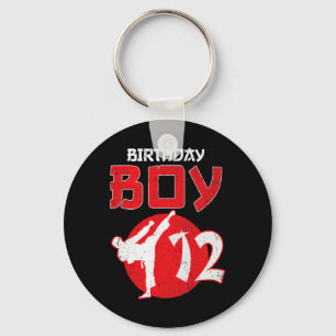 Karate Taekwondo 12 Years Old Birthday Martial Art Keychain