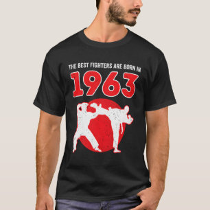Karate Taekwondo 60 Born In 1963 T-Shirt
