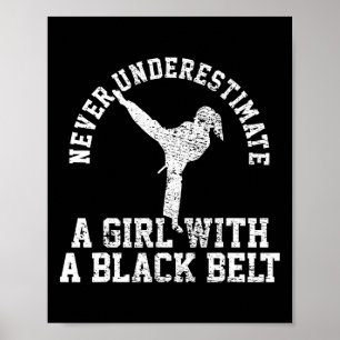 Karate Taekwondo Blackbelt  Poster
