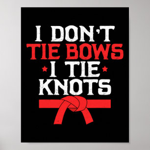 Karate Teacher Karateka Student Martial Arts Belt Poster