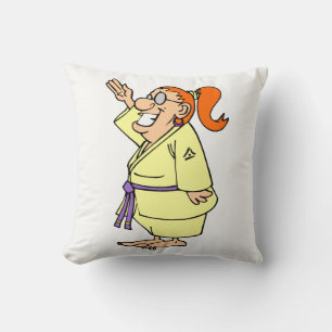 Karate Throw Pillow