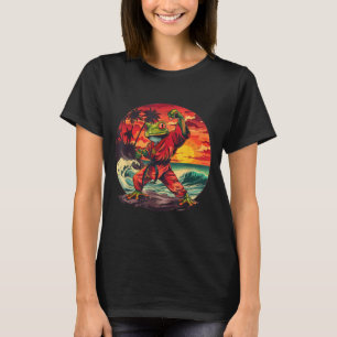 Karate Toad Judo Mma Sunset Kickboxing Taekwondo T-Shirt