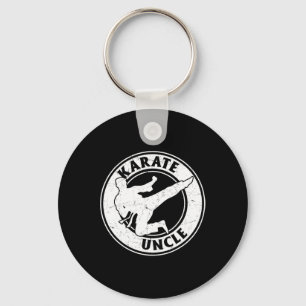 Karate Uncle Karate Fighting Uncle Karate Keychain