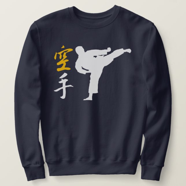 Karate Warrior Sweatshirt (Design Front)