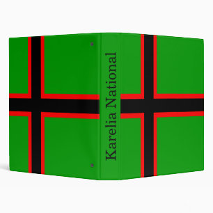 Karelia National Flag Binder