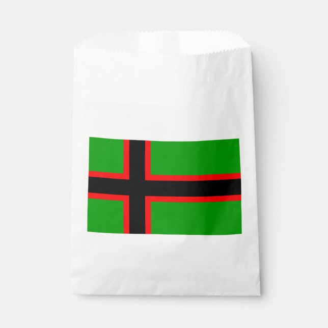 Karelia National Flag Favour Bag (Front)